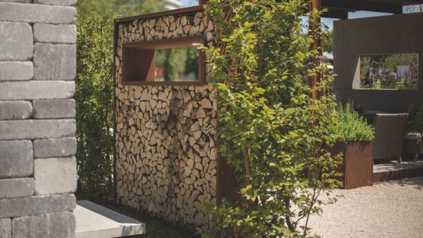 LIGNA – Sichtschutzwände mit Holz