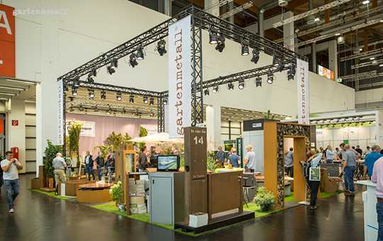 GaLaBau-Messe in Nürnberg, Stand von Gartenmetall