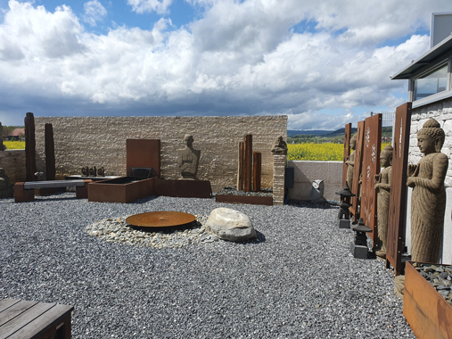 Gartenmetall-Ausstellung in der Schweiz bei ATLAS