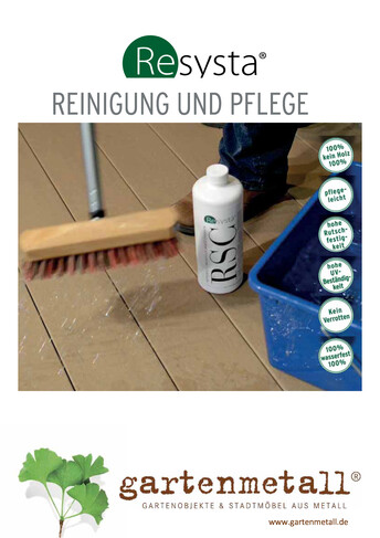 Reinigungs- und Pflegeanleitung von RESYSTA