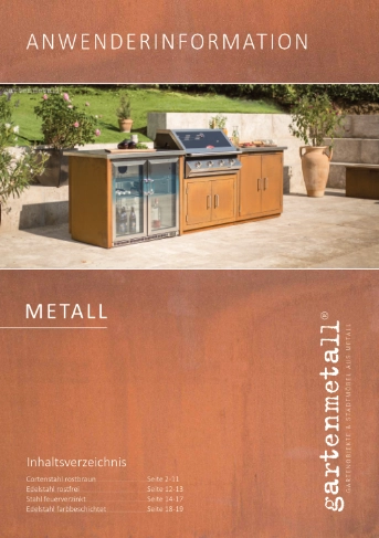 Anwenderinformation Metall