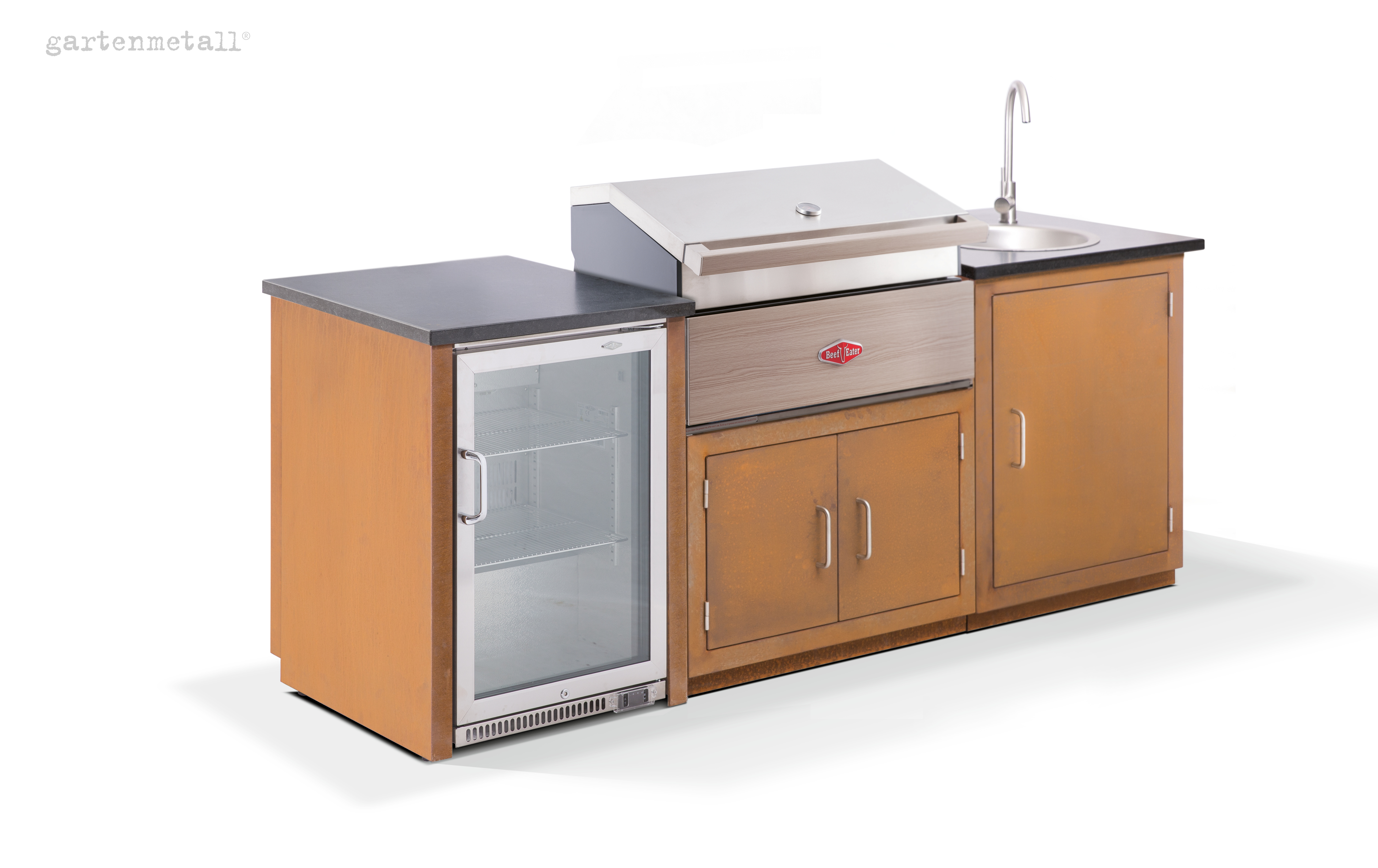 Komplettpaket Gartenküche IBIZA - Kompakt