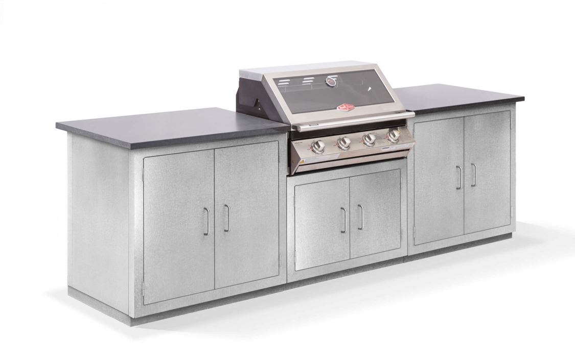 Komplettpaket Gartenküche IBIZA 2.696x730x890 mm