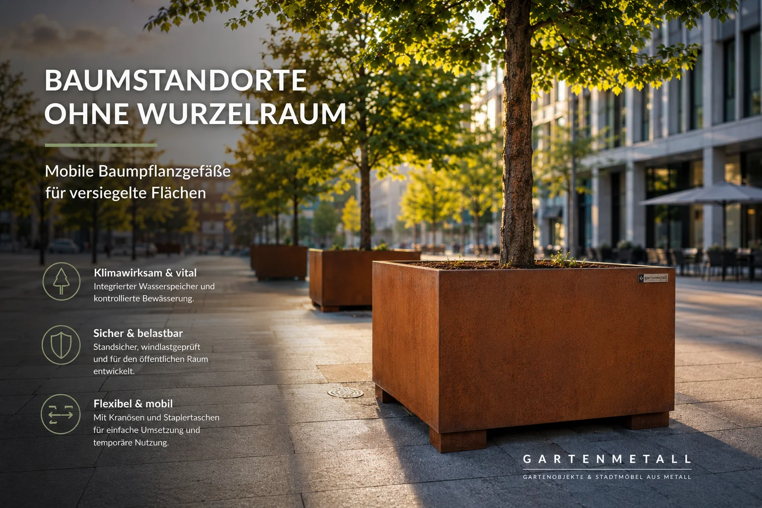 Baumstandorte ohne Wurzelraum: Welche Lösungen Städte heute brauchen