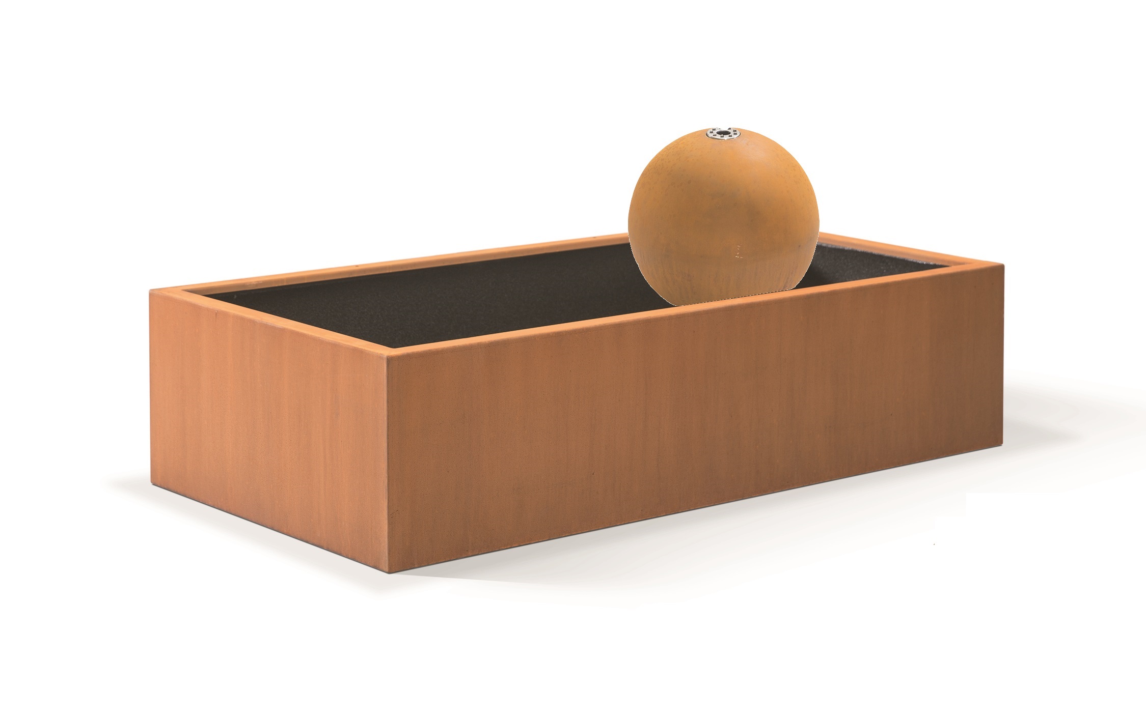 Set Wassertrog AQUA LINEA mit Quellkugel und Pumpe