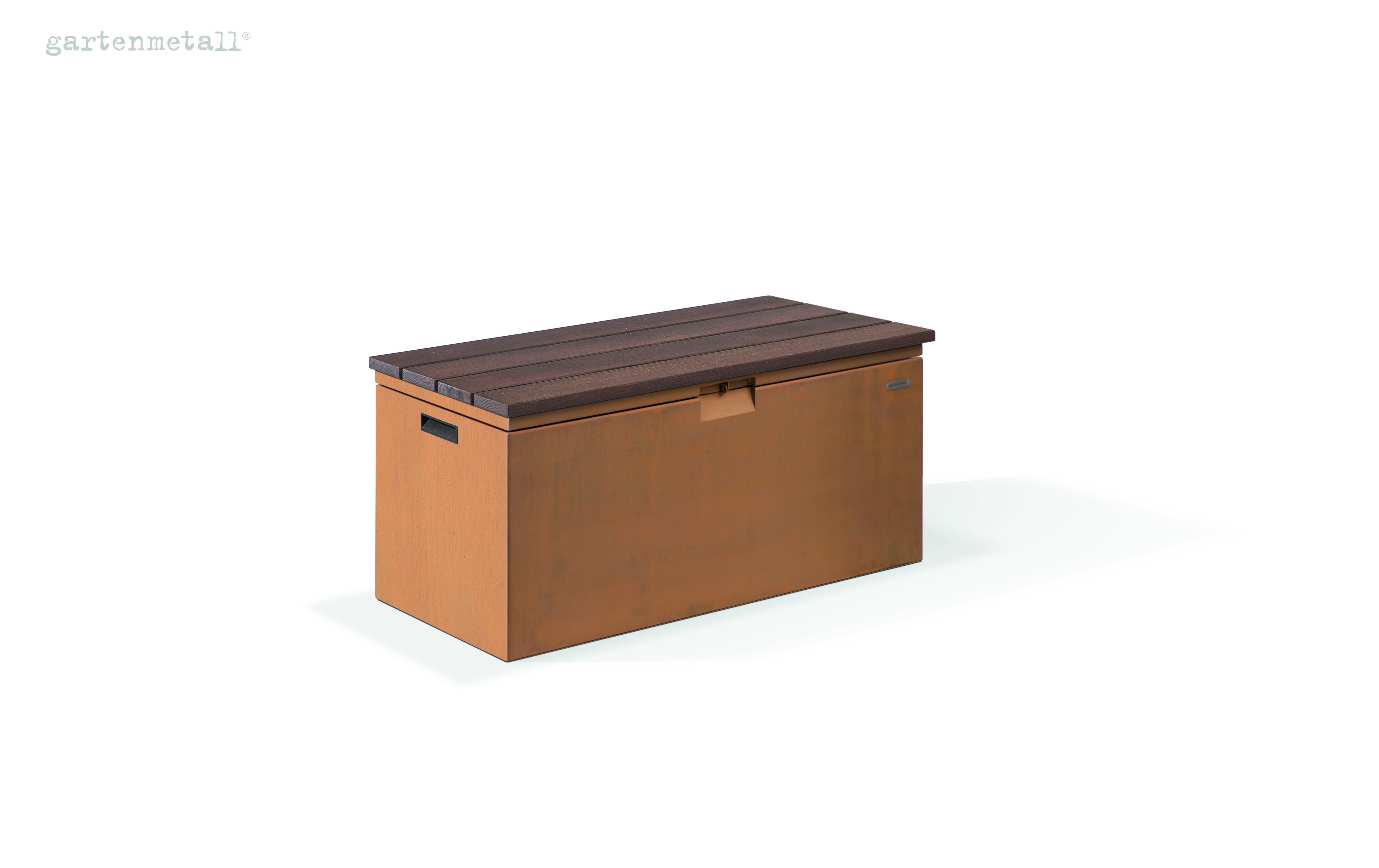 Aufbewahrungsbox ALVARO mit Auflage aus Thermoesche 1.000 mm