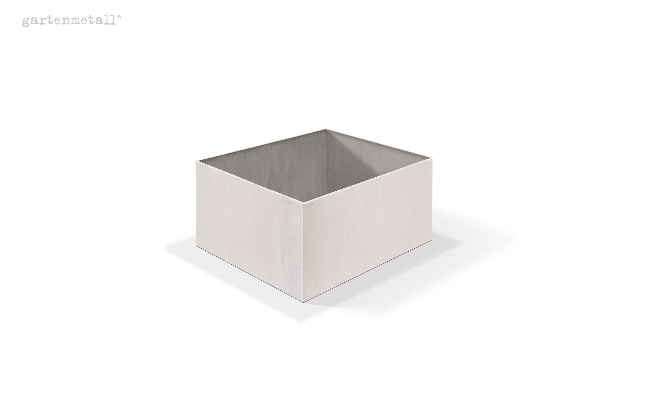 Einfassung aus Edelstahl 1.080 x 1.080 mm