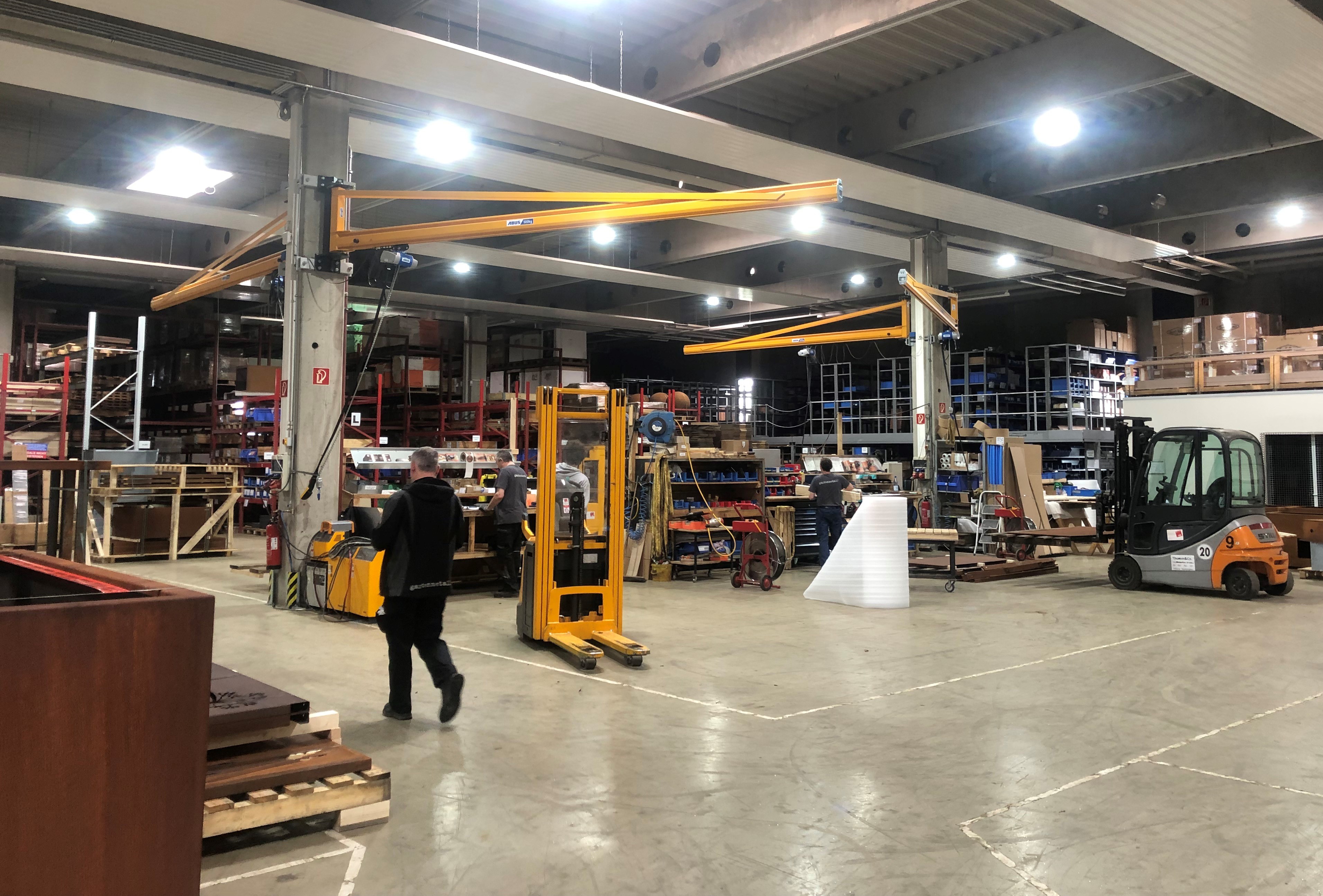 More space for your products and faster logistics