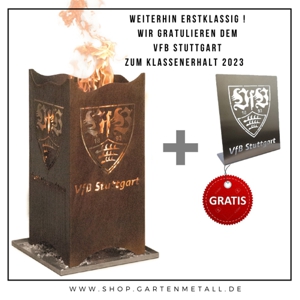 First class: Gartenmetall special campaign to keep VfB in the league