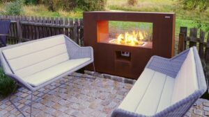 Fireplace and decorative fireplace NEMEA