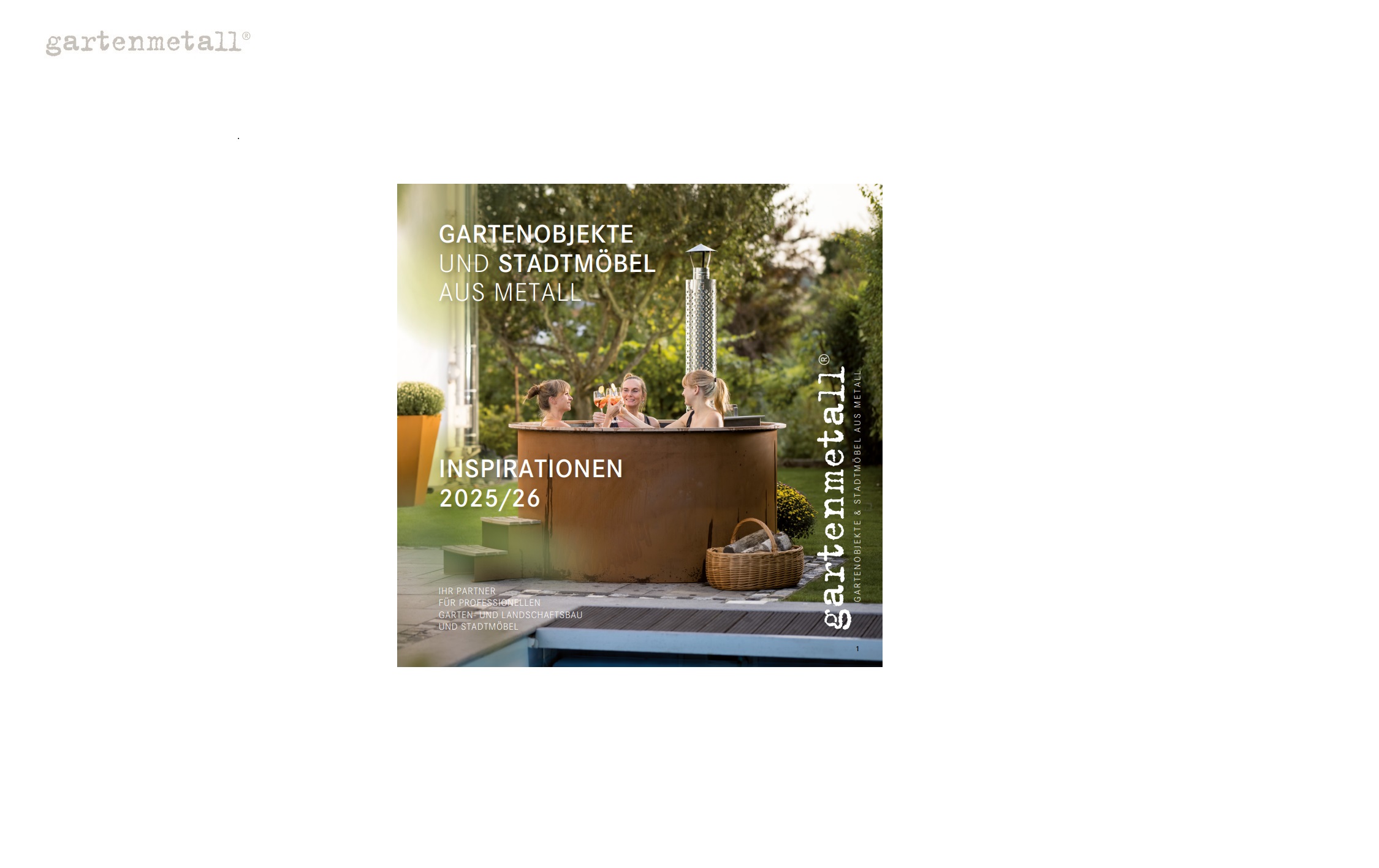 GARTENMETALL® Inspiration Gartenobjekte 68-seitig